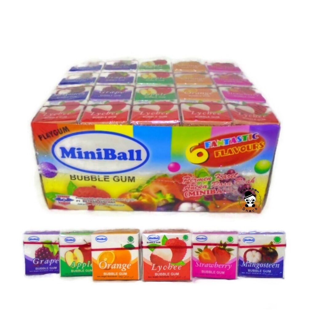 PERMEN KARET MINIBALL