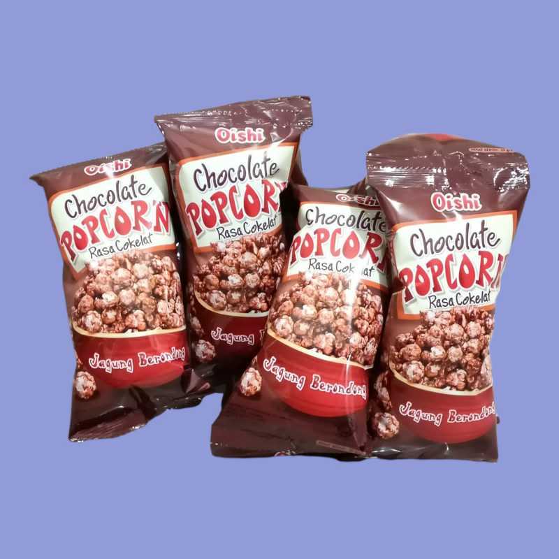 POP CORN COKELAT