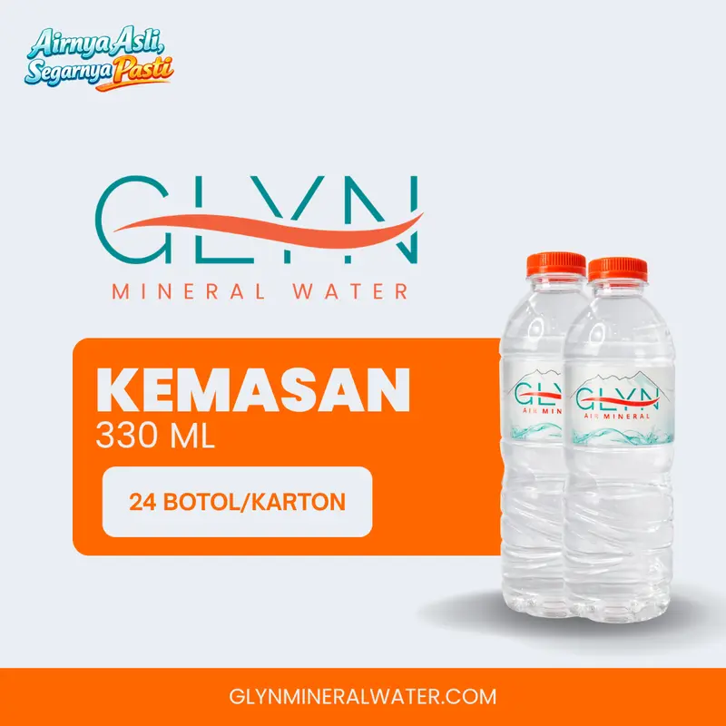MINERAL WATER GLYN 330 ML