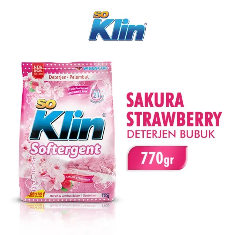 DETEGENT SOKLIN JAPANESE  770 GR