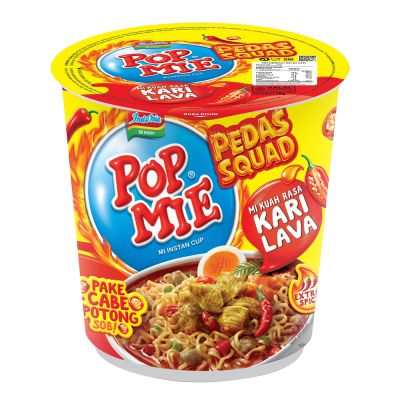 POP MIE PEDAS KARI LAVA