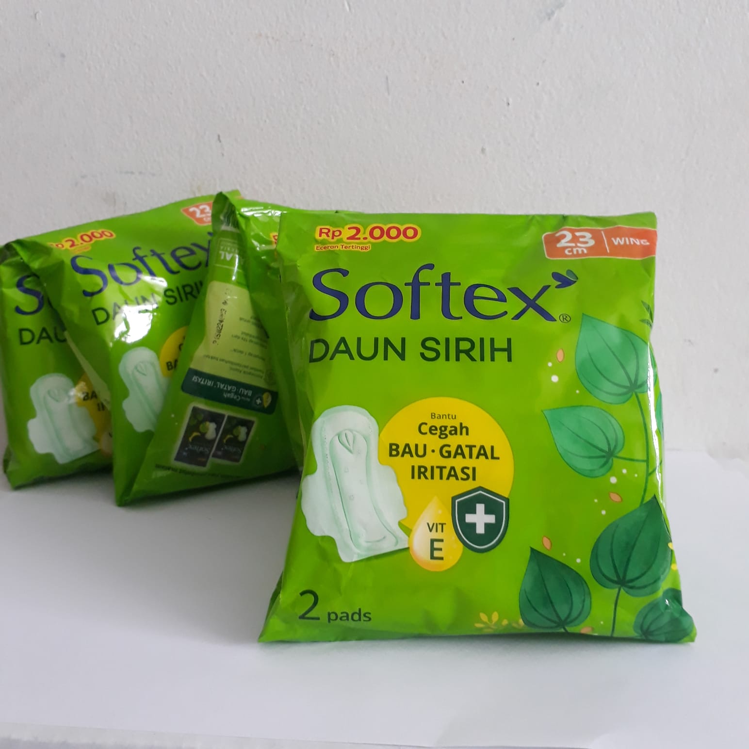 SOFTEX DAUN SIRIH 2 PADS
